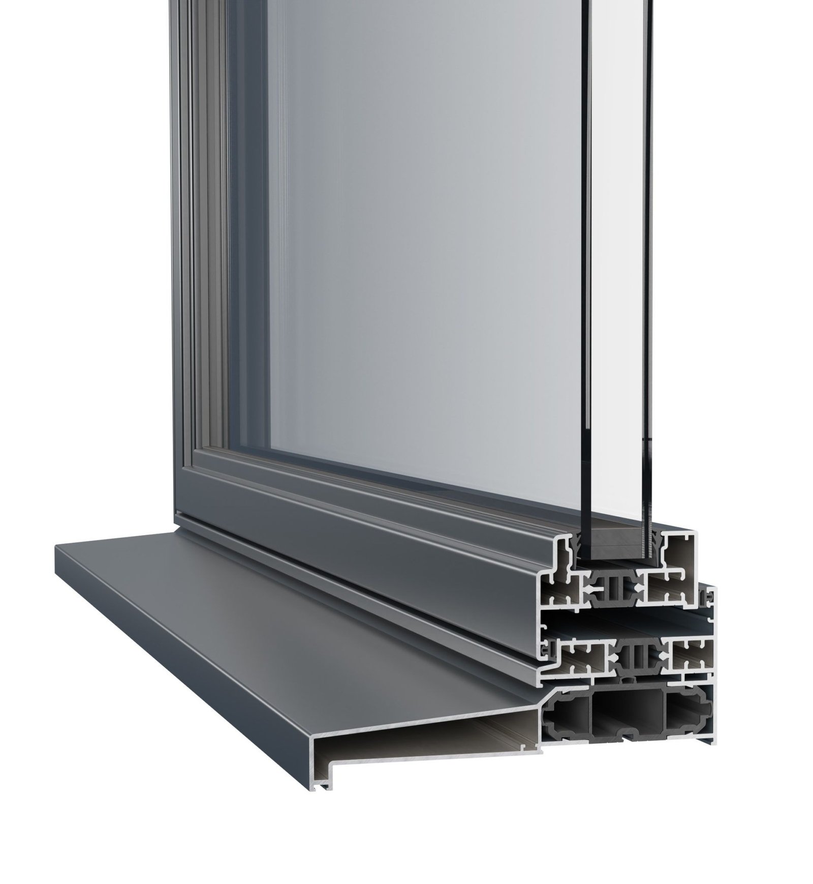 Aluminium doors and windows — view 3
